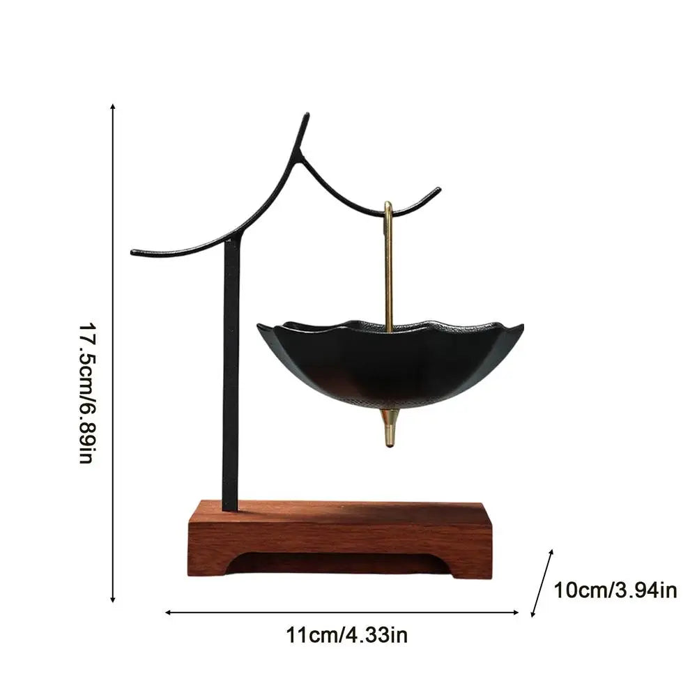 Tea Strainer Umbrella Design Ceramic Leaf Colander with Stand Strainers for Loose Tea for Enhances Flavor Softens Water Cooking Zpaxo D China Mainland
