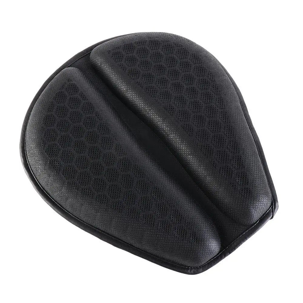 Anti-slip Motorcycle Seat Cushion Inflatable Ride Pad Gel Comfort Zpaxo Black