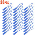 Zipper Pull Cord Extenders 10–30 Pack – Bags, Jackets & Luggage