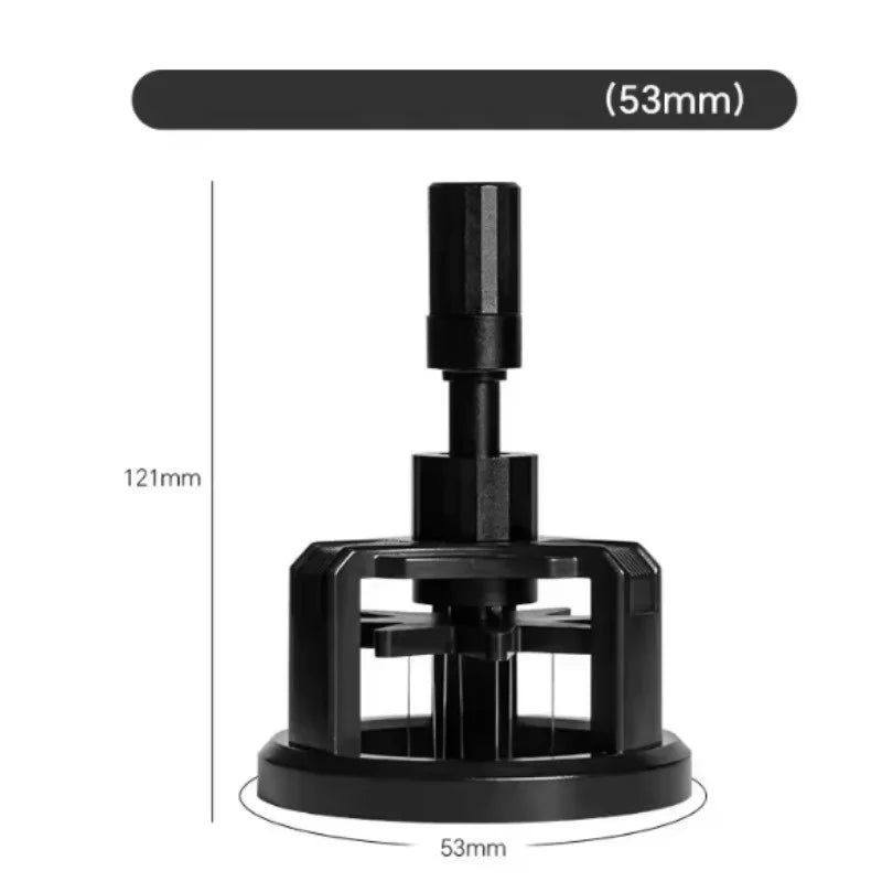 Needle Type Fabric Powder Dispenser, Magnetic Powder Dispersing Needle, Rotating Coffee Powder Clumping and Dispersing Device Zpaxo 53mm