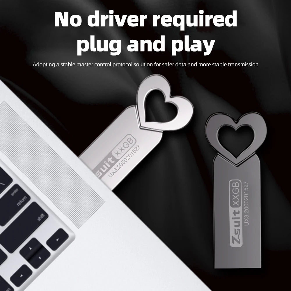 Zsuit 10PCS USB Flash Drives 32GB 64GB Pen Drive USB 2.0 PenDrives Usb Stick 128GB Memory Stick Free Custom Logo Gifts U Disk Zpaxo