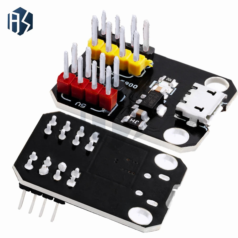 AMS1117 Voltage Regulator Module Micro USB Power Supply Board 3 3V 5V Zpaxo