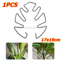 Plant Support Adjustable Metal Plant Support Climbing Stem Holder Monstera Stabilizergardening Tools and Planting Supplies Zpaxo Black-1pcs