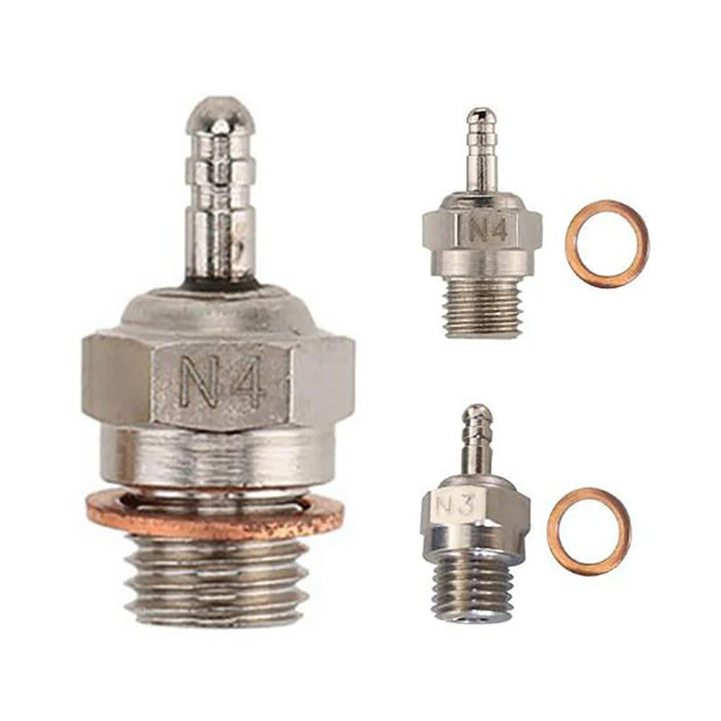 Universal 8 Glow Plug N3 N4 Spark Nitro Engine Parts HSP RC Car Part