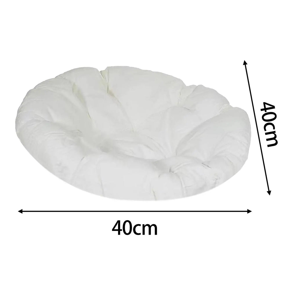 Papasan Chair Cushion Egg Chair Cushion Garden Chair Mat Washable Thick Round 15.7inch for Rocking Chair Seats Sturdy Zpaxo