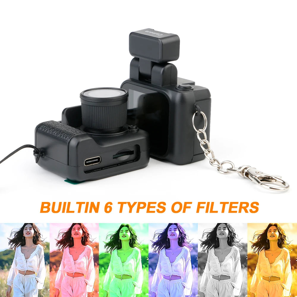 HD1080P Mini Camera Portable Pocket Cam LCD Screen Digital Flash