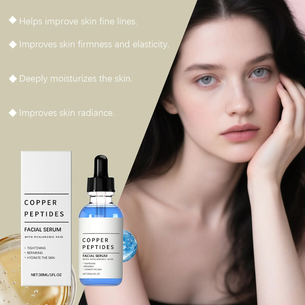 Copper Peptide Face Serum – Anti-Aging, Firming & Hydrating Face Serum Zpaxo