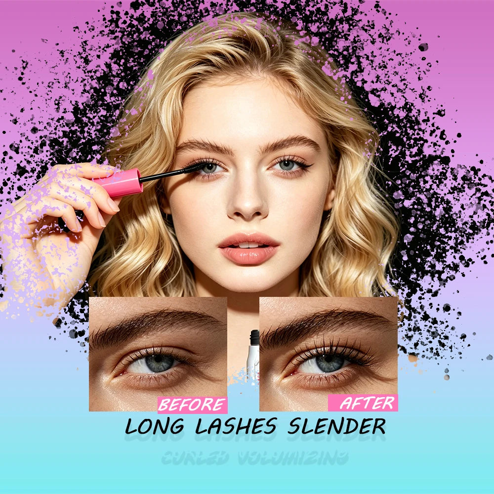 3-piece Waterproof Mascara Durable Natural Curling
