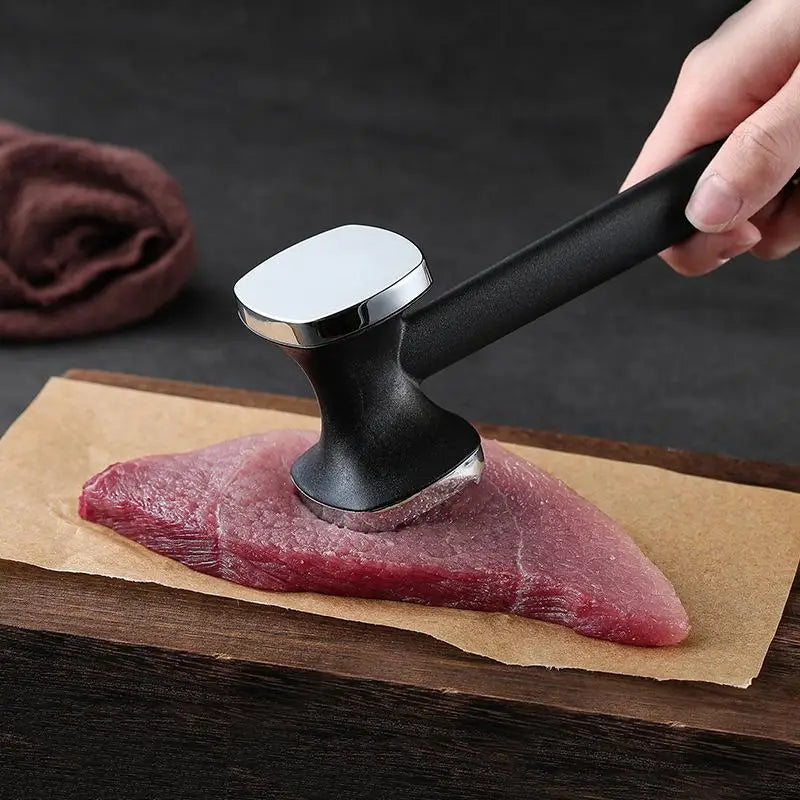 Alloy Head Meat Tenderizing Mallet Hammer Tool for Kitchen Flattening Tenderizing Beef Chicken Pork Efficient Meat Prep Zpaxo