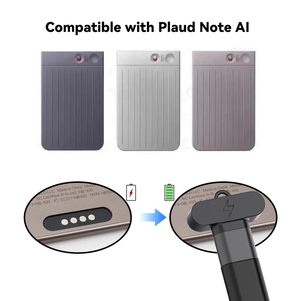 USB C Cable Adapter PLUAD NOTE AI PLAUD Voice Recorder Fast Charge