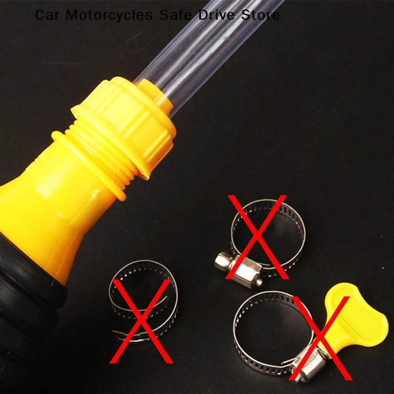CMHand Fuel Pump Car Tank Sucker Oil Transfer Petrol Diesel Liquid