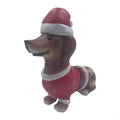 Seasonal Resin Wiener Dog Sculpture Festival Indoor Outdoors