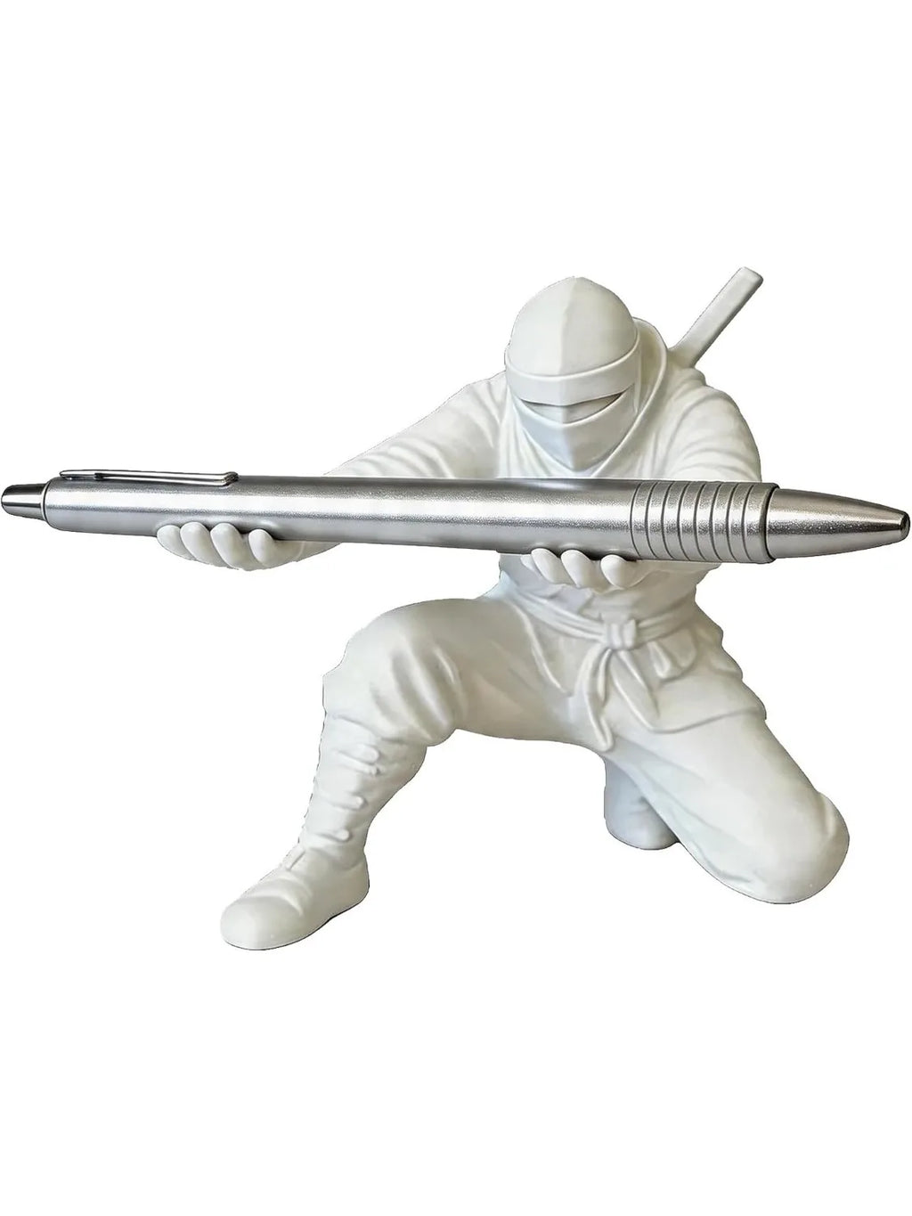 Ninja Pen Holder 3D Printed Single Pencil Display Stand Cool Desk