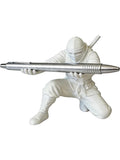 Ninja Pen Holder 3D Printed Single Pencil Display Stand Cool Desk