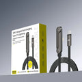 240W Ultra Fast Charging Cable Type-C to C Elbow Foldable Stand Data Sync Cable Multifunctional Phone Holder For iPhone Samsung Zpaxo 1.5m C-L