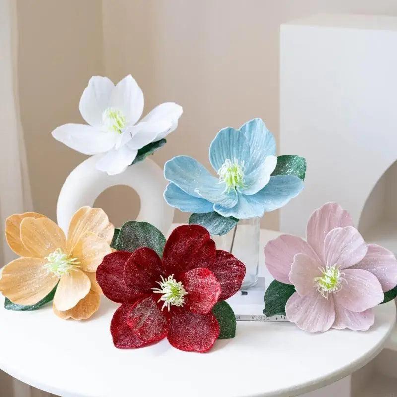 False Flowers Decoration Christmas Ornaments Artificial Flower Party