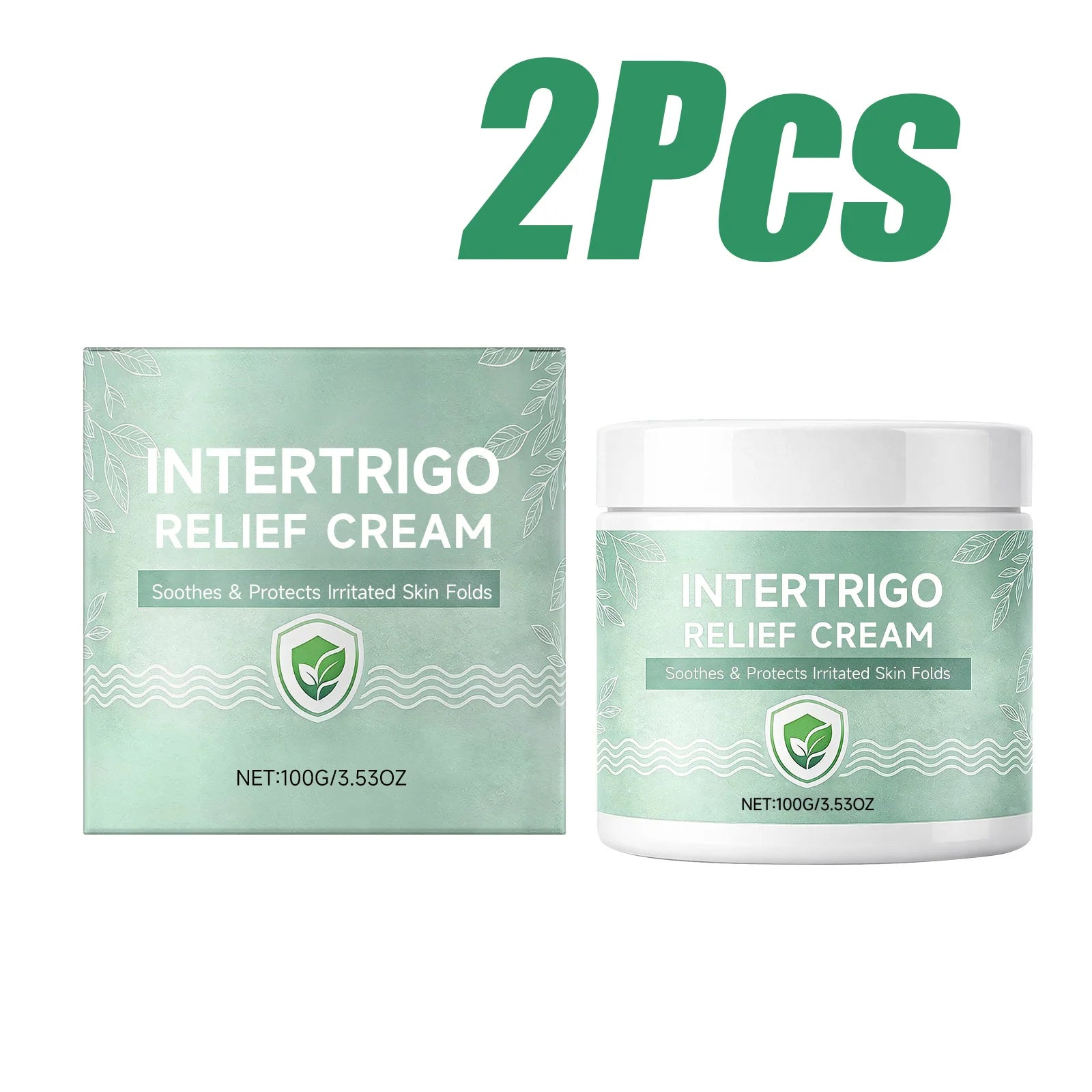 Hoygi Skin Fold Soothing Cream – Intertrigo Relief 100g Skin Barrier Cream Zpaxo 2 x 100g Boxed