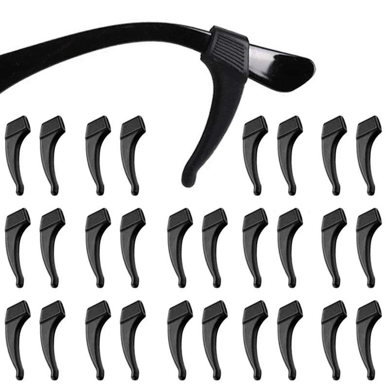 Silicone Anti-Slip Glasses Ear Hooks – 10/30 Pairs Eartips