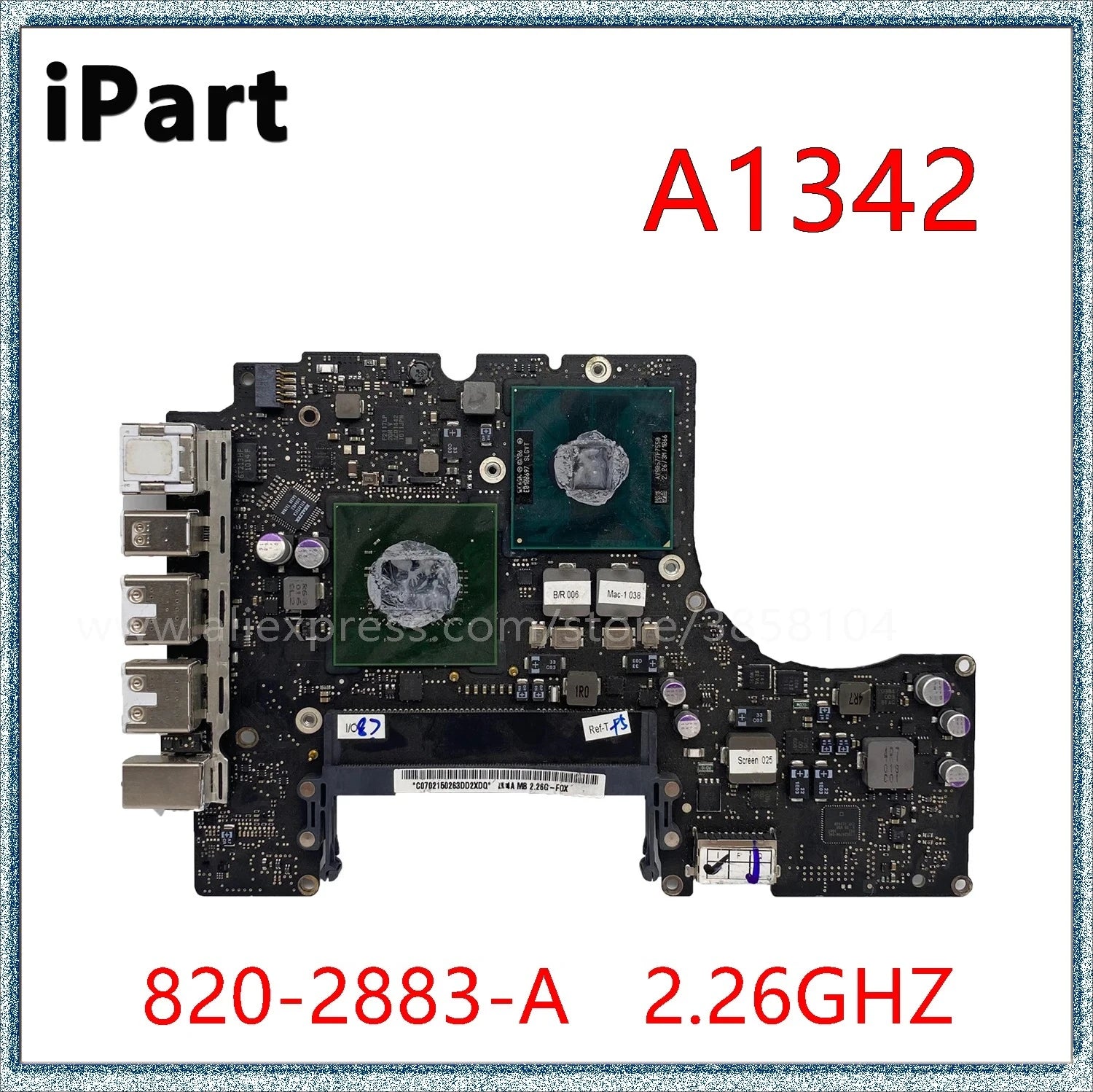 2009 A1342 Logic Board Macbook 13 Motherboard 2 26GHz P7550