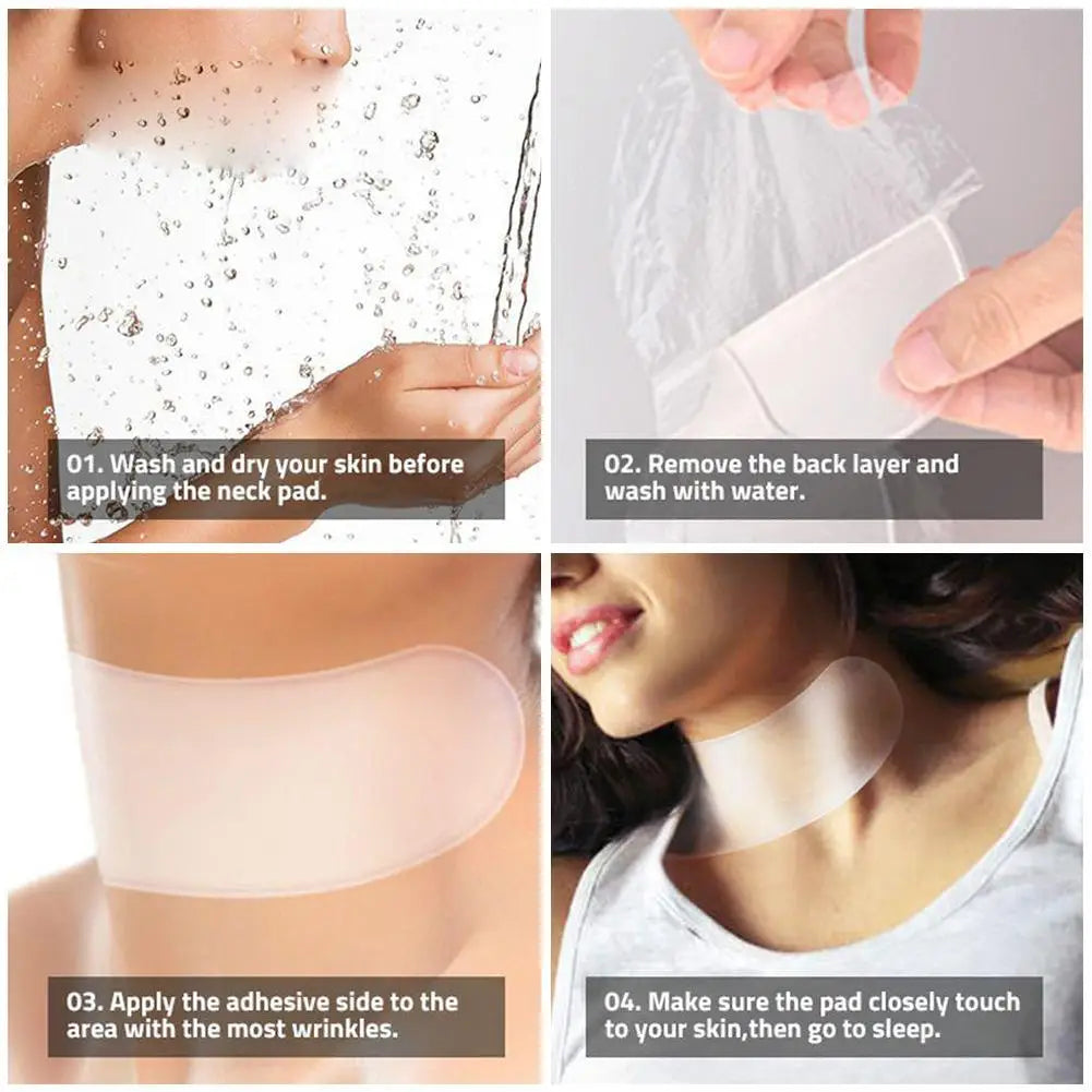 Silicone Anti-Wrinkle Patches – Chest, Neck & Forehead Anti-Wrinkle Patches Zpaxo
