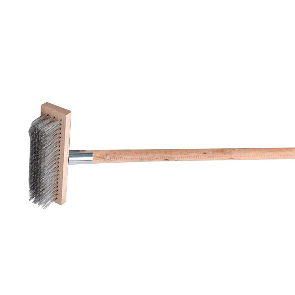 Deck Scrub Brush Heavy Duty Rough Floor Stainless Steel Wire Cleaning