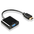 Speed HDTV VGA Adapter Male Female Converter HD Scaler Video Cable Zpaxo black 0.25 m China Mainland