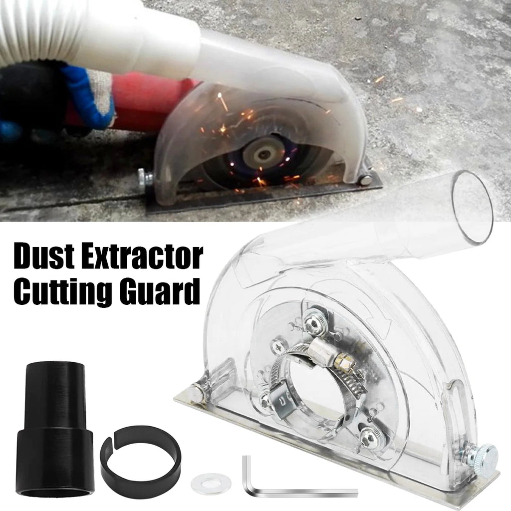 Attachments Dust Extractor Cutting Shroud Guard Professional Angle Grinder Guard Durable Grinding Cover Applicable 100/125/150 Zpaxo