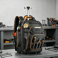 Tool Backpack Wheels Electrician Waterproof Base Rolling Bag