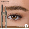 Two-pronged Eyebrow Pencil Beginners Sweatproof Easy Use Long-lasting Zpaxo 02