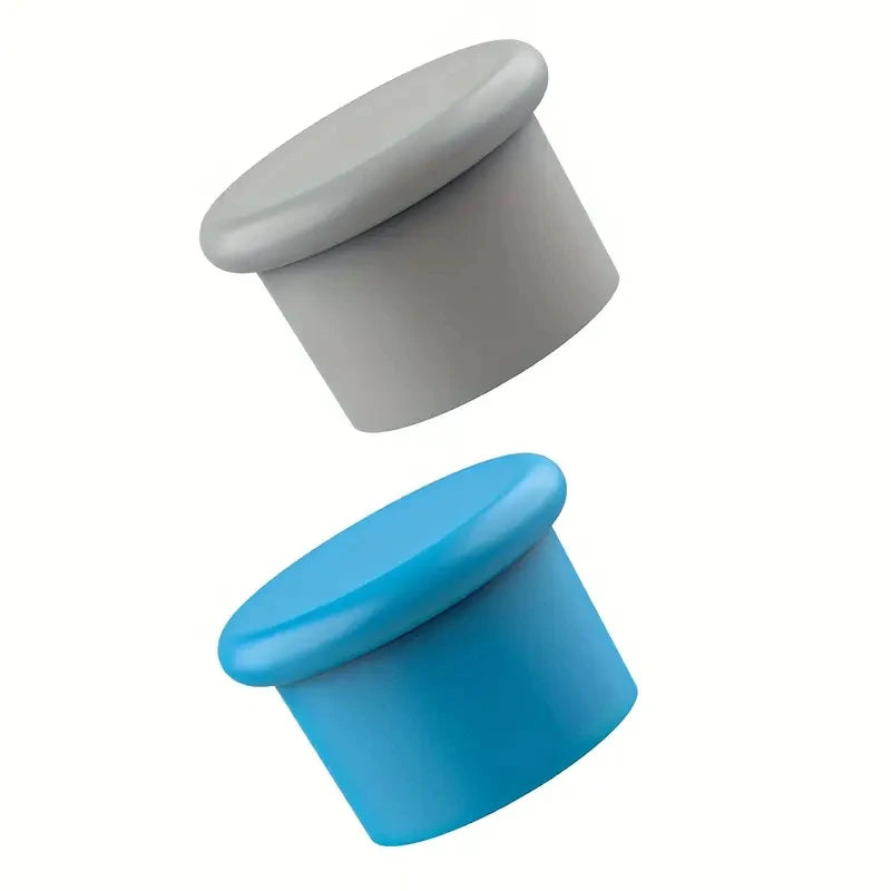 Silicone Wine Stopper Reusable Leak-Proof Cap, Universal Fit for Xmas Bday NYE Gift Zpaxo 2PCS