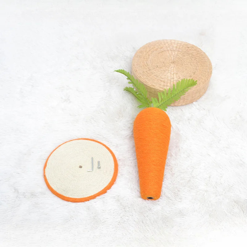 Cat Crawling Frame Cat Scratching Board Cat Scratching Pillar Cat Home Fun Toys Pets Cats Sisal Carrots Pet Supplies Zpaxo