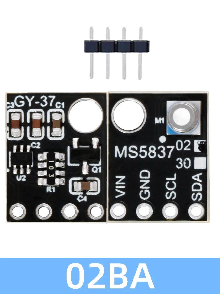 GY-MS5837 02BA 30BA Precision Gas Liquid Waterproof Pressure Sensor Zpaxo 20BA