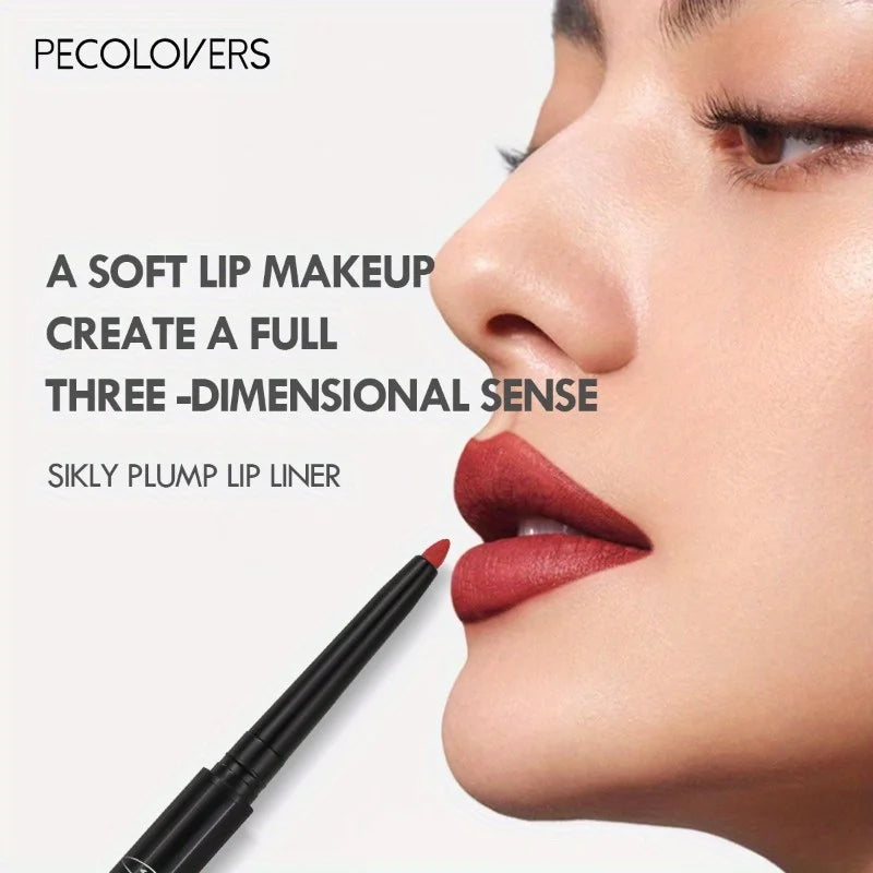 Lips Velvet Matte Lip Liner Pencil Waterproof Lasting Lipstick Zpaxo
