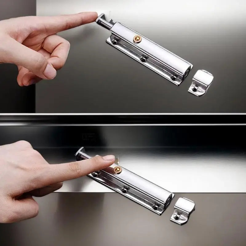 Stainless Steel Door Lock Self-locking Automatic Spring Latch Zpaxo