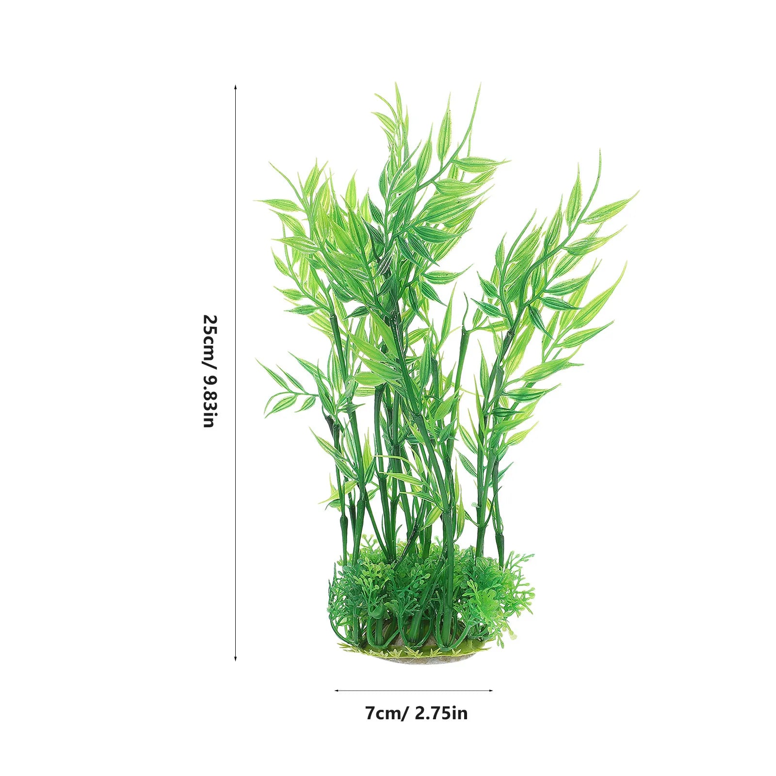Aquarium Water Grass Decorative Fake Plants Realistic Fish Tank
