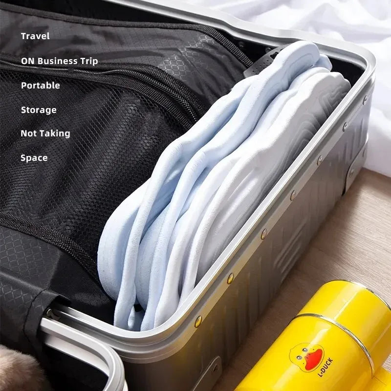 1pair Travel Folding Slippers Portable Anti-slip Hotel Bath 1 Pair