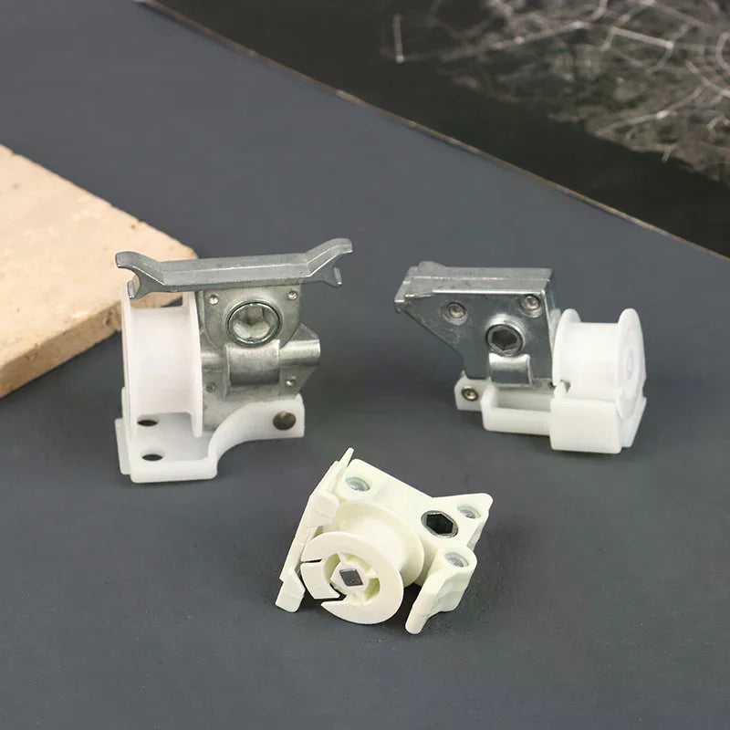 For 50MM Or 38mm Wooden Venetian Blinds High Profile Head Track Blind Accessories Dimmer Tilt Mechanism Zpaxo