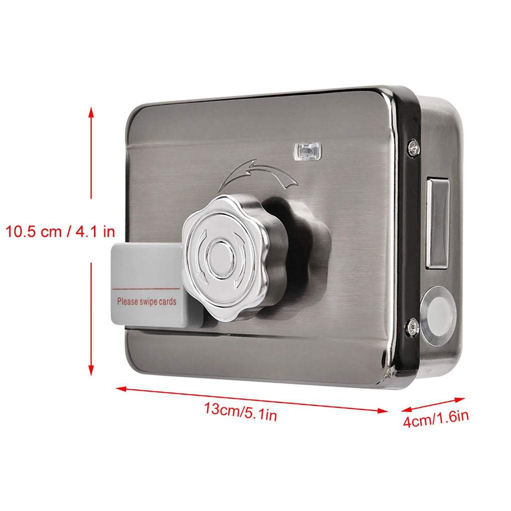 Electronic Door Access Intelligent Remote Control System Smart Door Lock ID Single Head 12V Lock Zinc Alloy Zpaxo