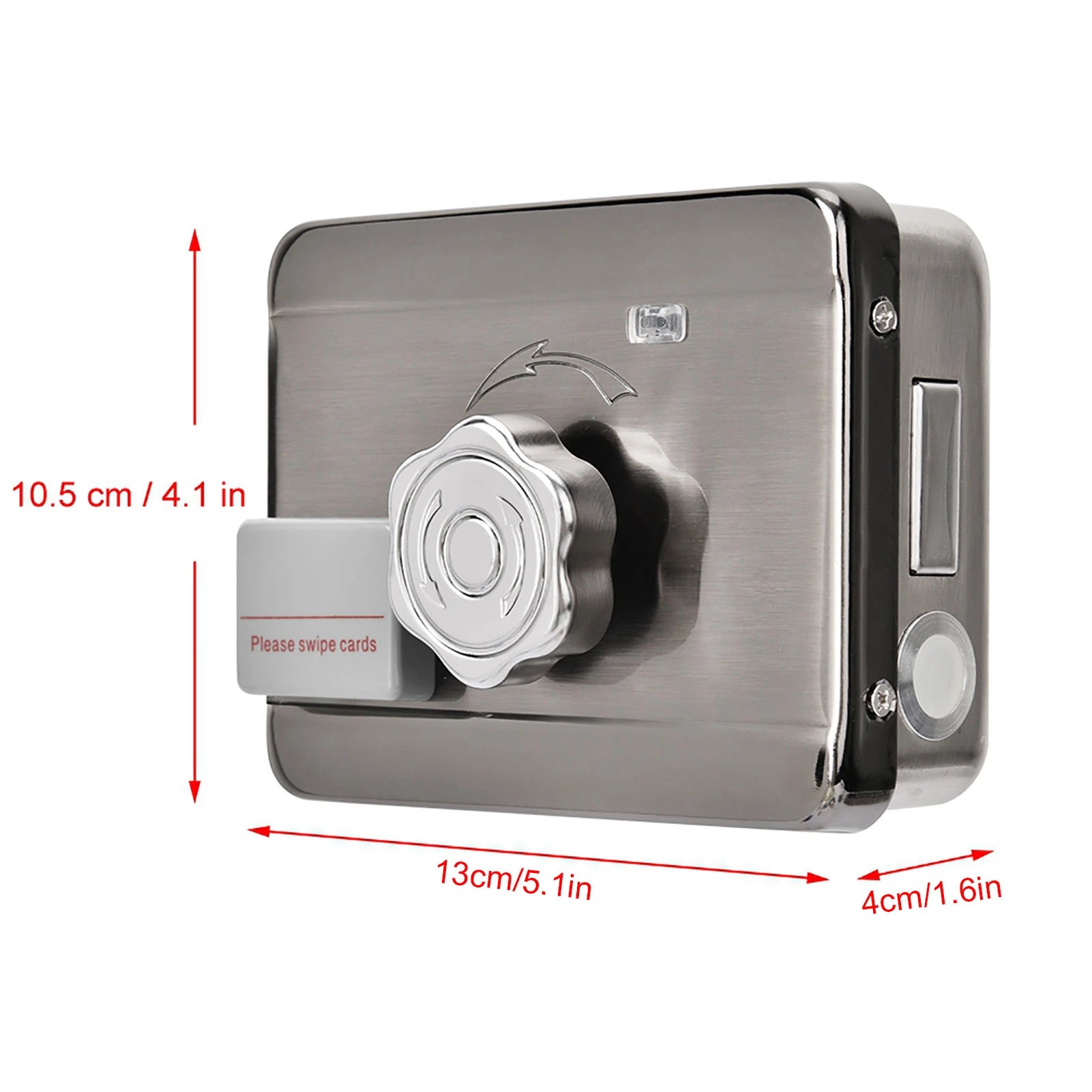 Electronic Door Access Intelligent Remote Control System Smart Door Lock ID Single Head 12V Lock Zinc Alloy Zpaxo