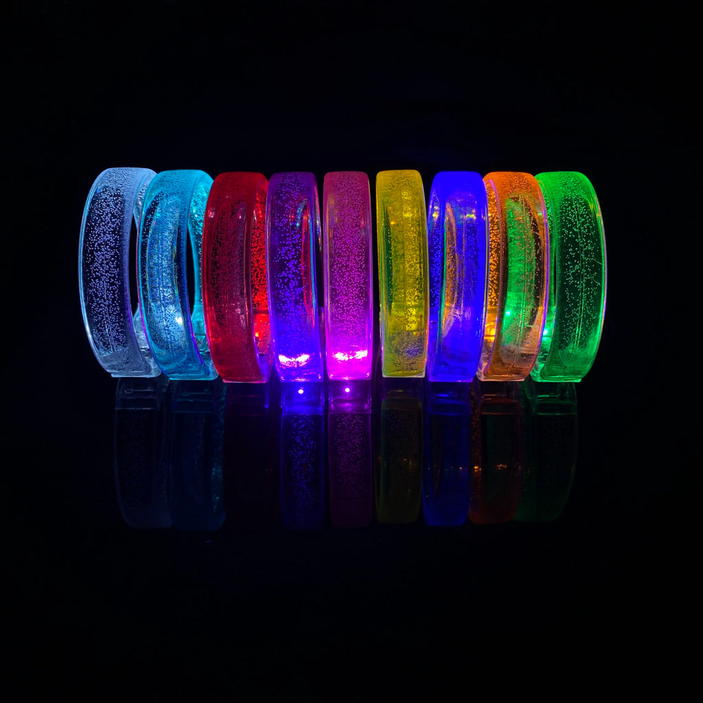 20 30 LED Party Bracelet Customized Bracelets Luminous Neon Wedding