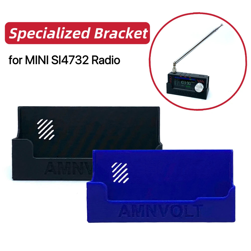 Mini SI4732 Radio Receiver LSB USB AM FM Full Band Pocket Holder