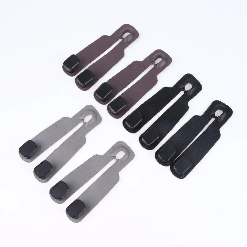 4-Pack Car Headrest Hooks – Backseat Bag Hanger Organizer