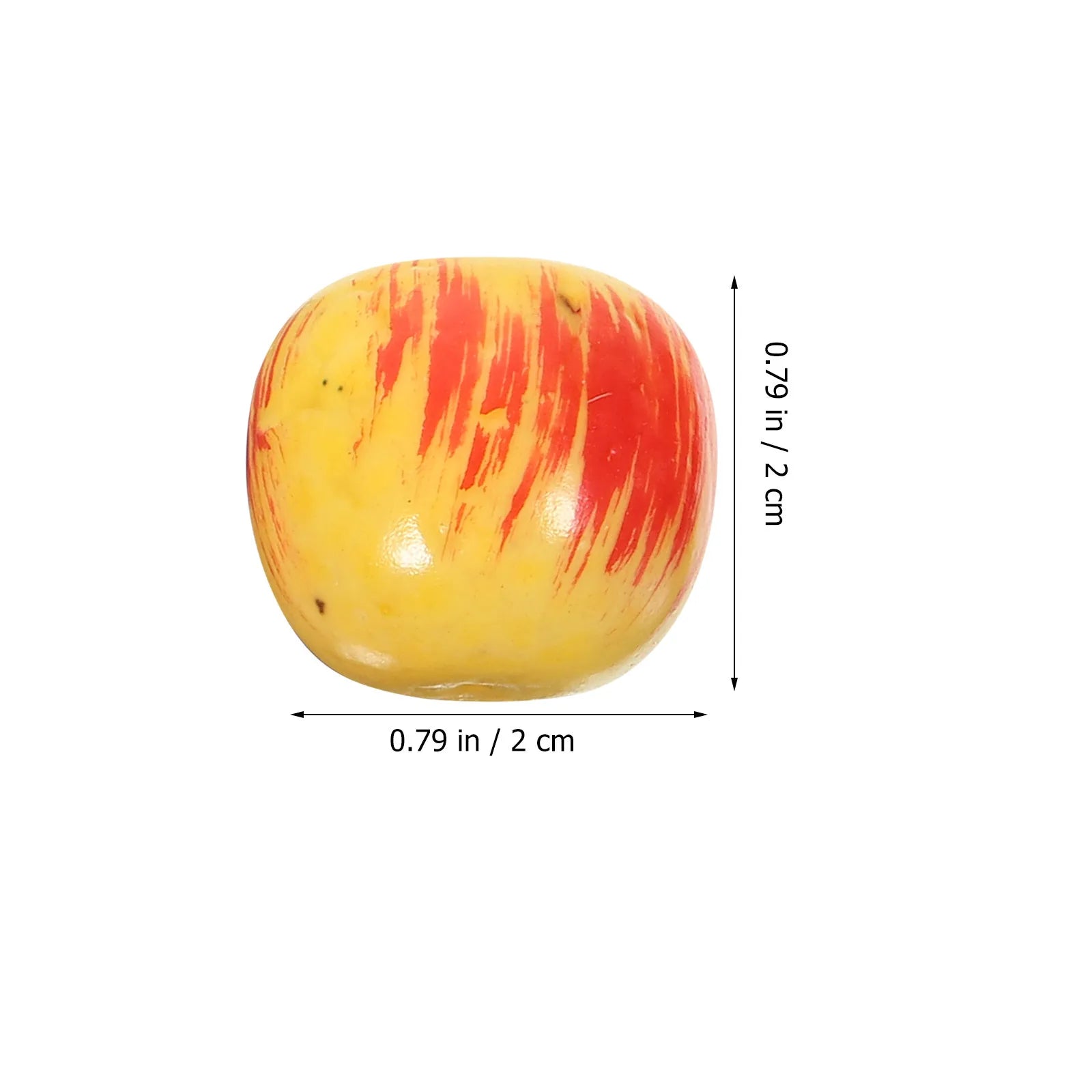 Realistic Foam Mini Apples Artificial Fruit Decor Home Kitchen Party