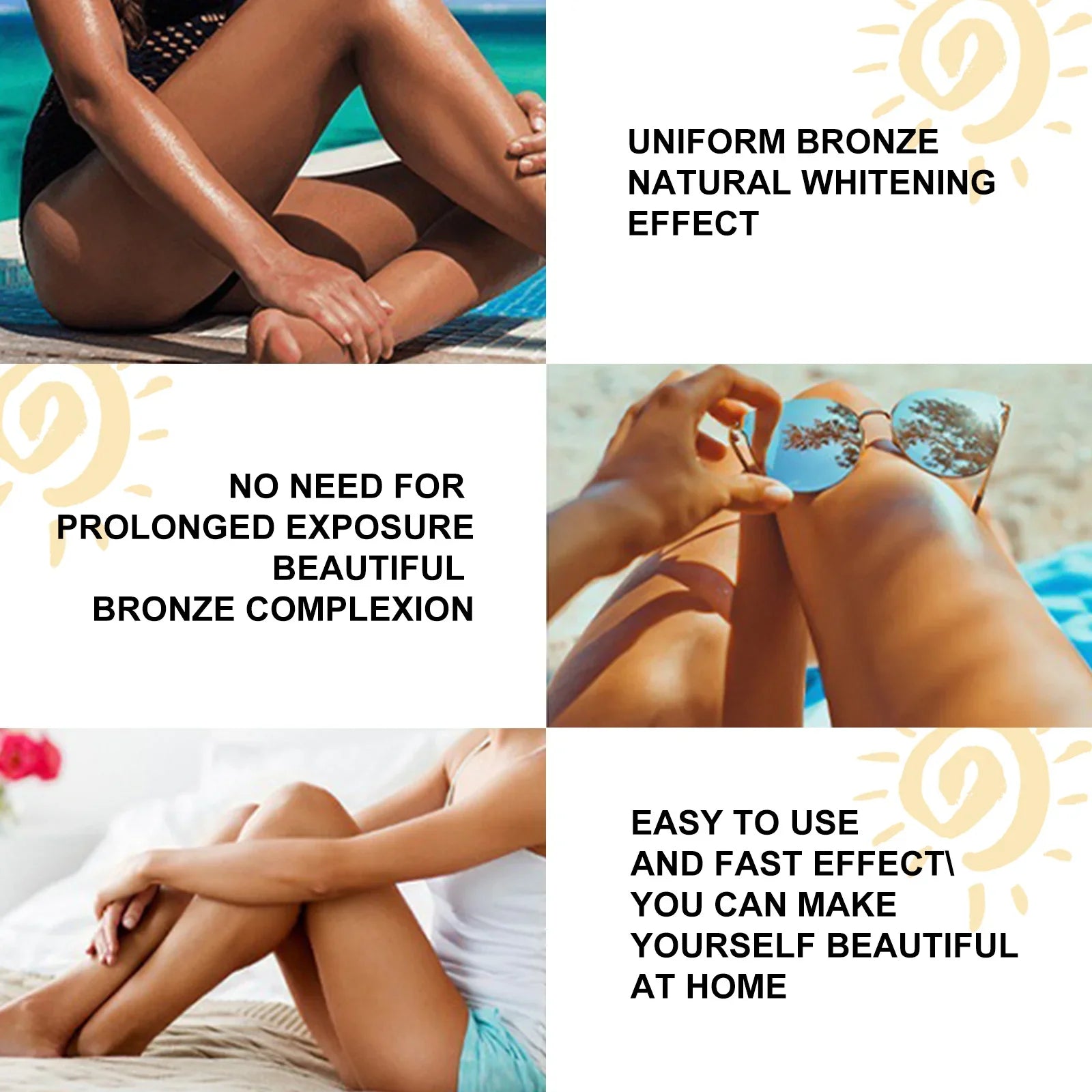 Self-Tanning Cream – Sunless Bronzer & Tanning Body Lotion Self-Tanning Cream Zpaxo