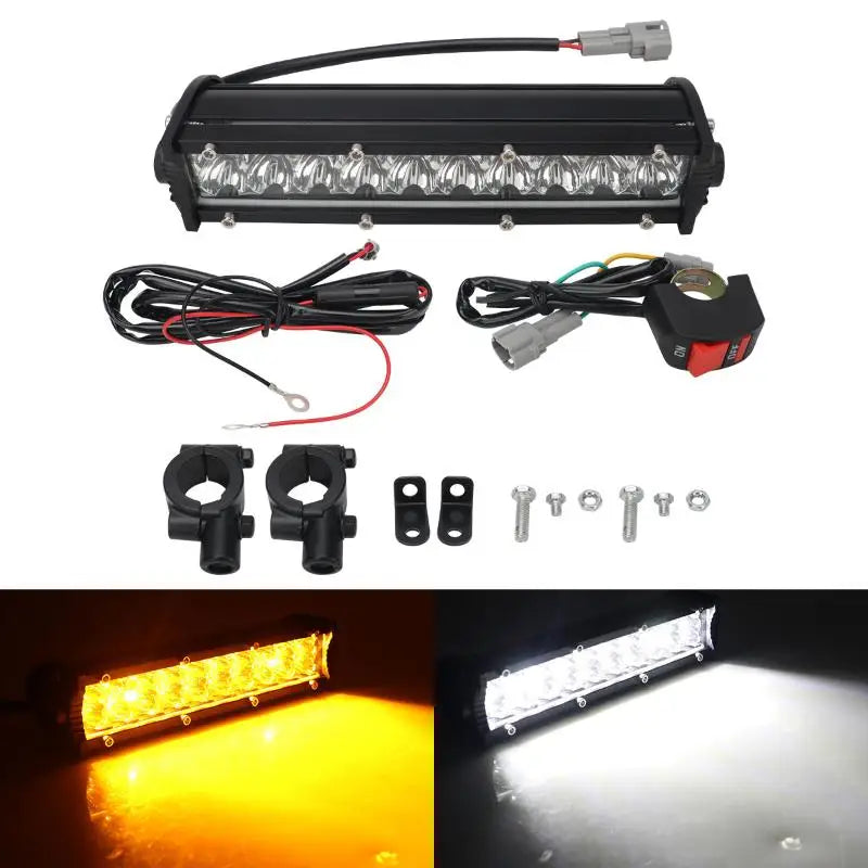 8.5" Slim LED Light Bar 60W 6000lm – IP67 Off-Road Work Light