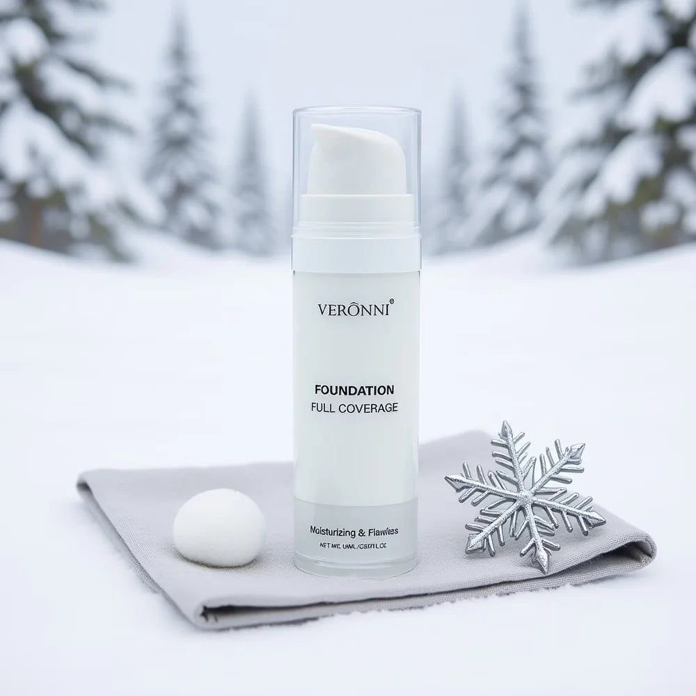 White Foundation Festival Waterproof Liquid Full Coverage Mixable Zpaxo