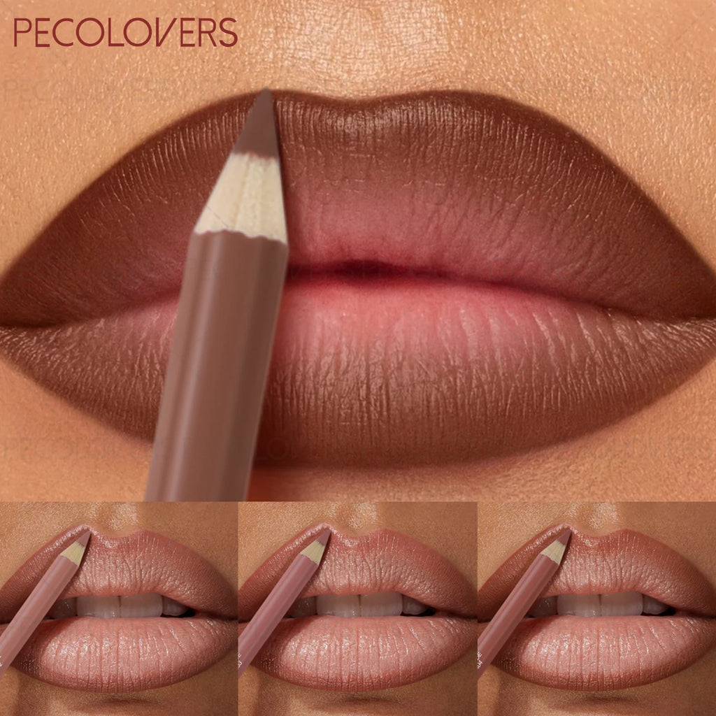 1PC Long-lasting Velvet Matte Lip Liner, Waterproof, Soft Texture, Non-stick Cup,Smooth and Easy To Apply To Create Lip Contours Zpaxo