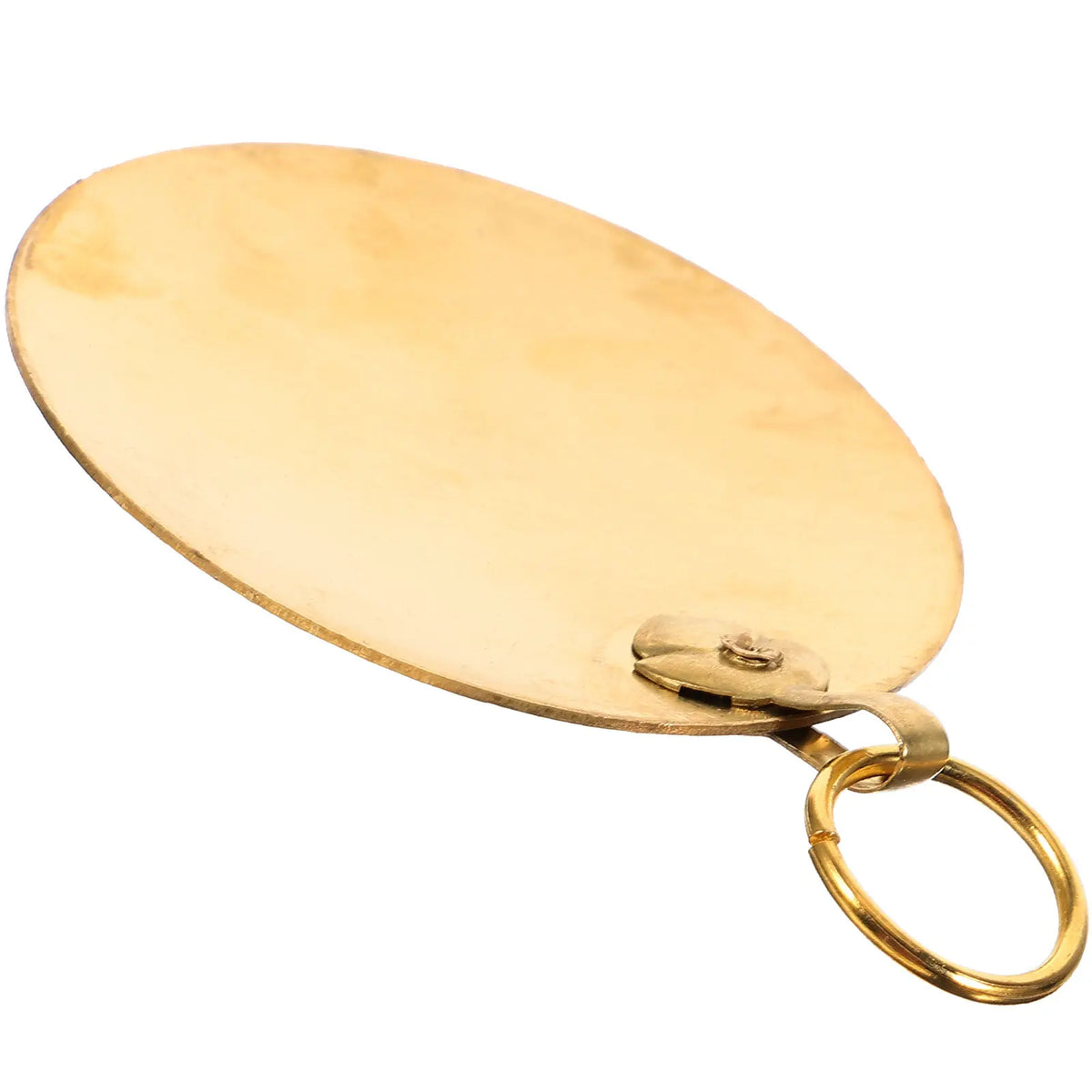 Vintage Brass Bagua Mirror Ornament Chinese Feng Shui Decoration Home Zpaxo Default Title