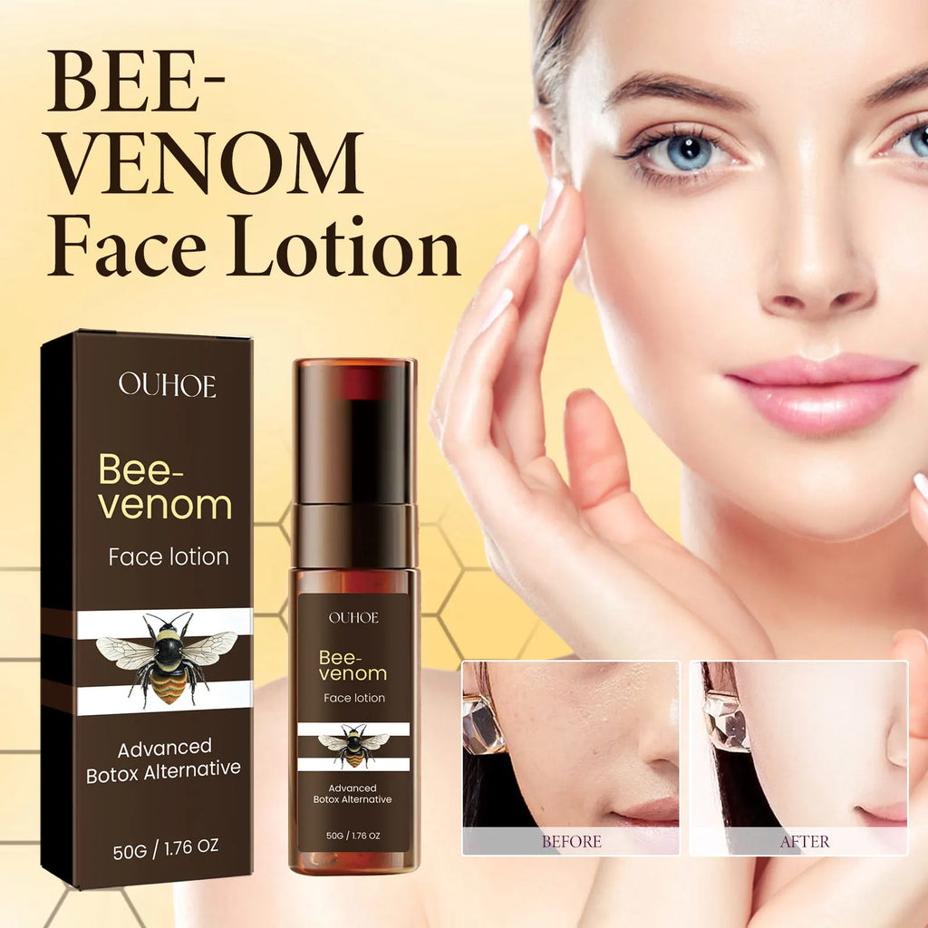 Bee Venom Face Cream 50g Firming Moisturizer for Face Neck Eyes Reduce Fine Lines Wrinkles Anti Aging Hydration with Panthenol Zpaxo