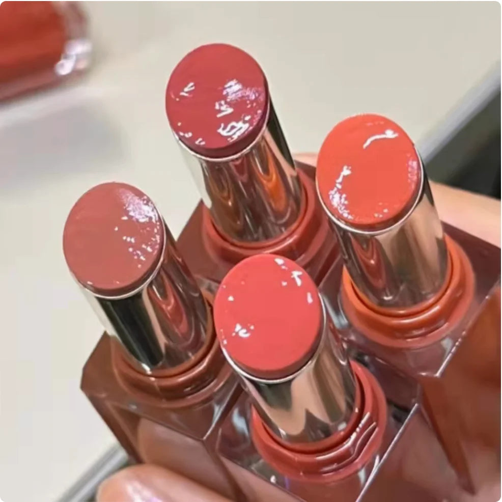 Into You Glowing Lipstick 3g Lip Rouge Long lasting Lip Glaze Natural Bare Color Lipstick Intoyou Makeup Zpaxo
